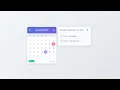 How to Build a Modern Event Calendar with HTML CSS JavaScript