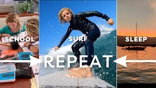 School, Surf, Sleep, REPEAT! | Sailing with Six | S2 E24