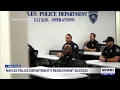 Naples Police Department s recruitment success