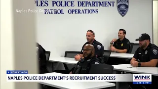 Naples Police Department s recruitment success