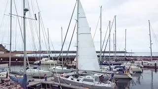 Could I BE More Excited? l Launching & Our NEW Precision Mainsail!  (MJ Sailing – Ep 105)