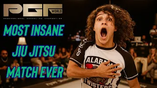 most exciting bjj match of all time raphael ferreira vs nick sahf at pgf world 8 