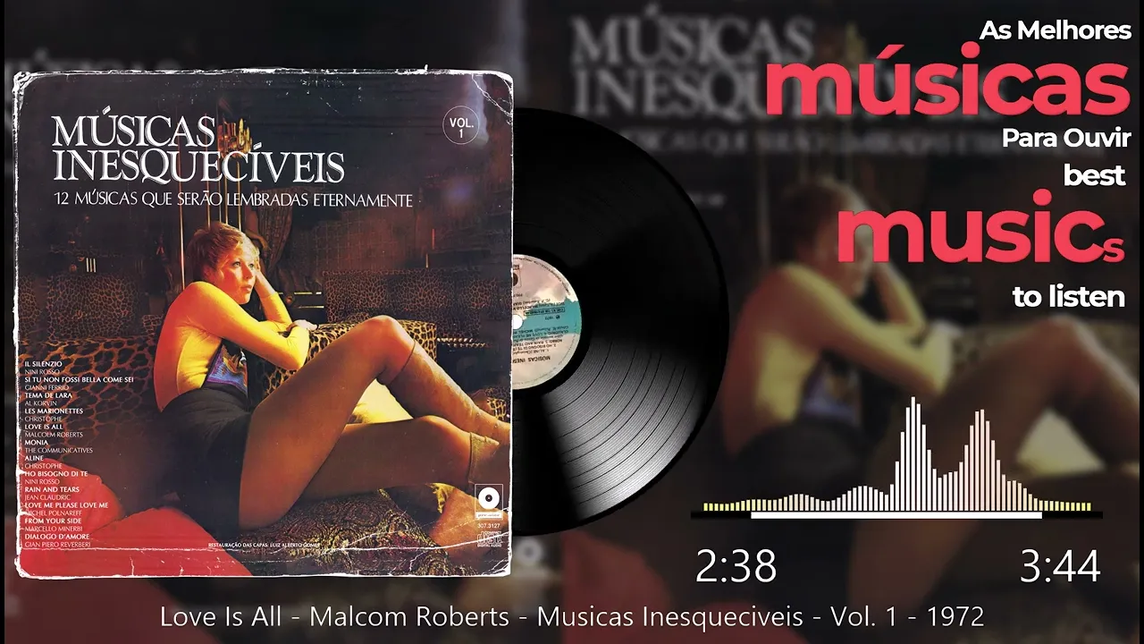 Love Is All - Malcom Roberts - Músicas Inesquecíveis - Vol. 1 - 1972