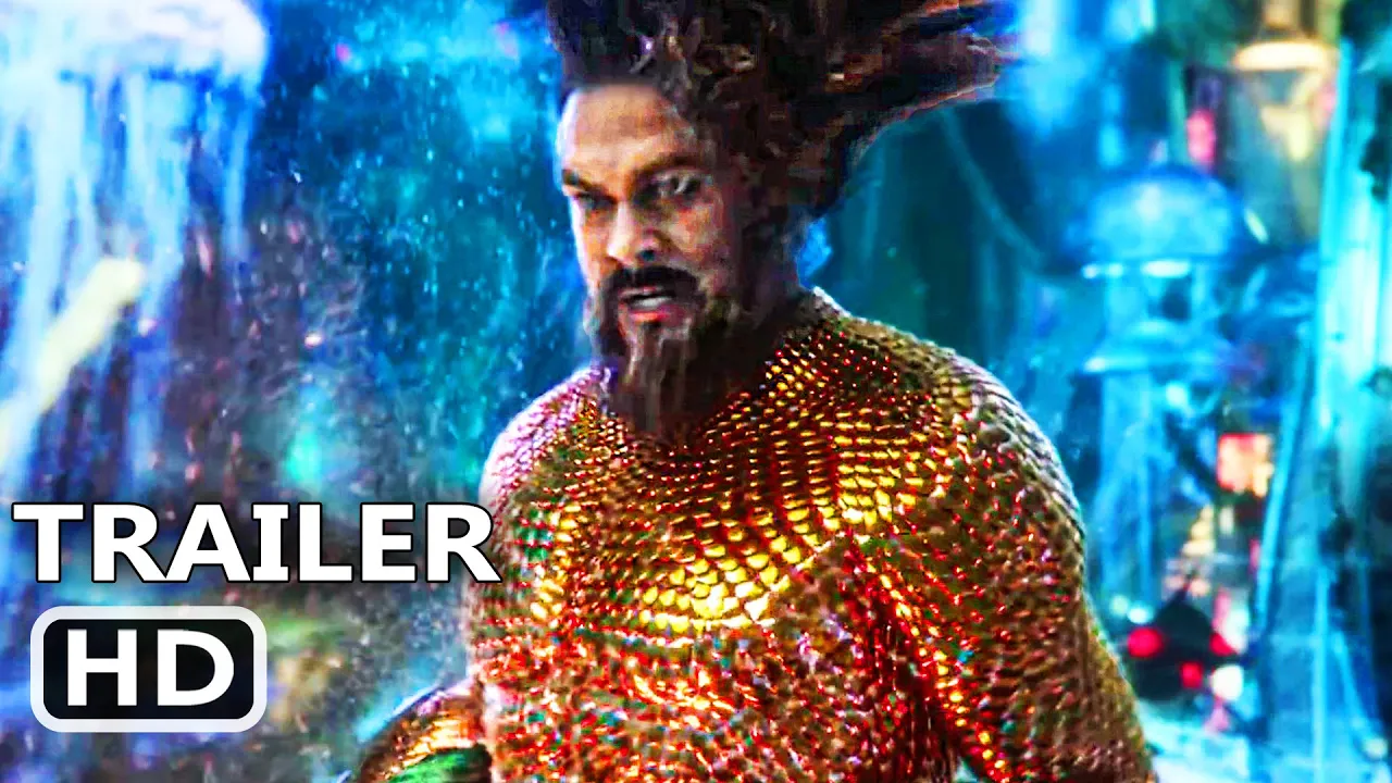 AQUAMAN 2 O Reino Perdido Teaser Trailer Brasileiro Legendado (2023)