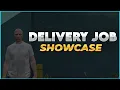 NEW DELIVERY JOB SHOWCASE FREE FiveM Roleplay Scripts FiveM Tutorial 2024 MJ DEVELOPMENT