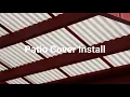 Corrugated Roof Panels Install