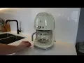 Smeg Retro Style Coffee Maker Machine Review Making Coffee with the SMEG Retro Coffee Maker Machine