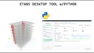 CSI ETABS API Tool with Python Complete Workflow Tutorial