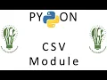 Built-in Modules in Python CSV Module in Python
