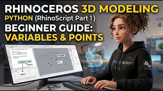 3D Modeling in Rhinoceros with Python Rhinoscript Part 1 Beginner Guide to Variables Points
