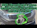 2011 Kia Optima 2 4 How to replace the starter motor