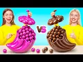 Download Lagu فقاعة العلكة مقابل الشوكولاته الغذاء التحدي | حرب الطعام المضحكة Multi DO Challenge