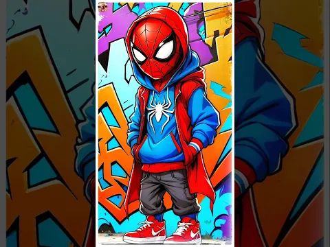 Little Spidey save her parents from Venom gang 👿👹 #shorts #spiderman #viralshorts #chimkandifries