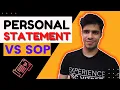 Personal Statement vs Statement of Purpose Difference between SOP and Personal History Statement