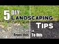 5 Cheap Easy DIY Landscaping Tips Ideas Plus Bonus Tips