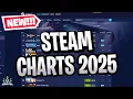 STEAM CHARTS OF 2025