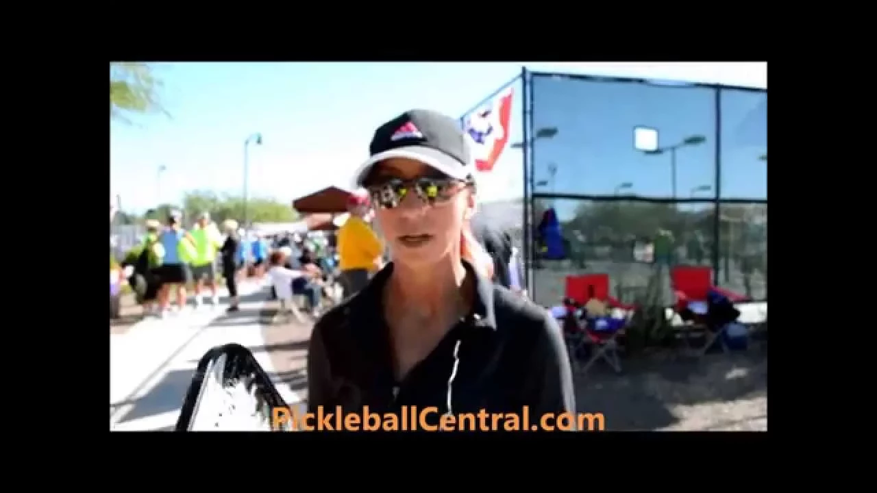 Elite Pickleball Player Natali Pouchet on the Storm Paddle