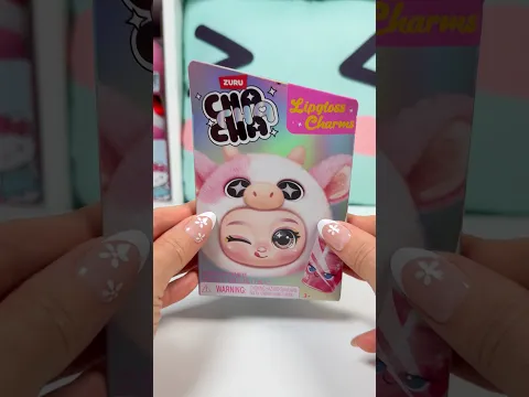 Zuru CHA CHA CHA Plush Charm Keychain Lipgloss Blind Bag Opening! #asmr #blindbox