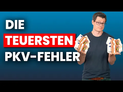 6 PKV Fehler die fast JEDER macht (ohne es zu merken) | Private Krankenversicherung Tipps