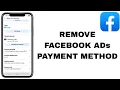 How To Remove Payment Method From Facebook Ad Account in 2026