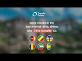 Send money with Transfer Galaxy App to Cameroon Congo CAR Chad Equatorial Guinea Gabon