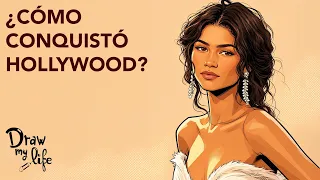 Zendaya: La historia de la actriz que conquistó el mundo 🏆💃 | Draw My Life en Español