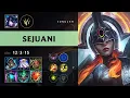 Sejuani Jungle vs Nasus - EUW Master Patch 26 15