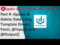 Angular Crud Web API Update Delete Data Using Template Driven Form Input Output In Angular