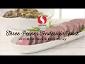 Three-Pepper Tenderloin Roast with Mushroom Leek Barley 12 Roasts Safeway