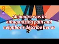 The chilling case of ms Alejandra chub