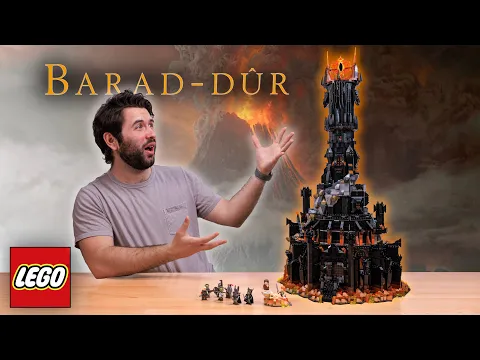 Download MP3 LEGO Lord of the Rings Barad-dûr REVIEW | Set 10333