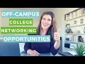Networking Opportunities for College Students Off-Campus The Intern Hustle