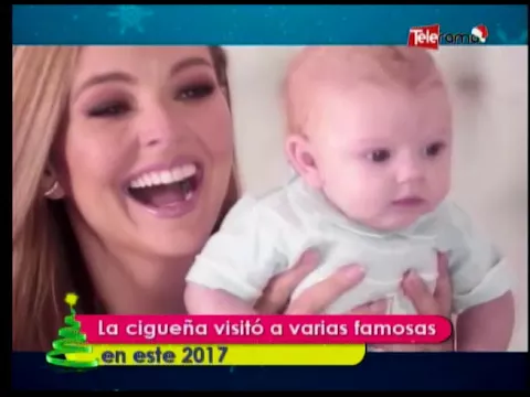 La cigüeña visitó a varias famosas en este 2017