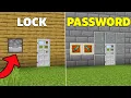 3 Simple Security Redstone Builds in Minecraft Bedrock