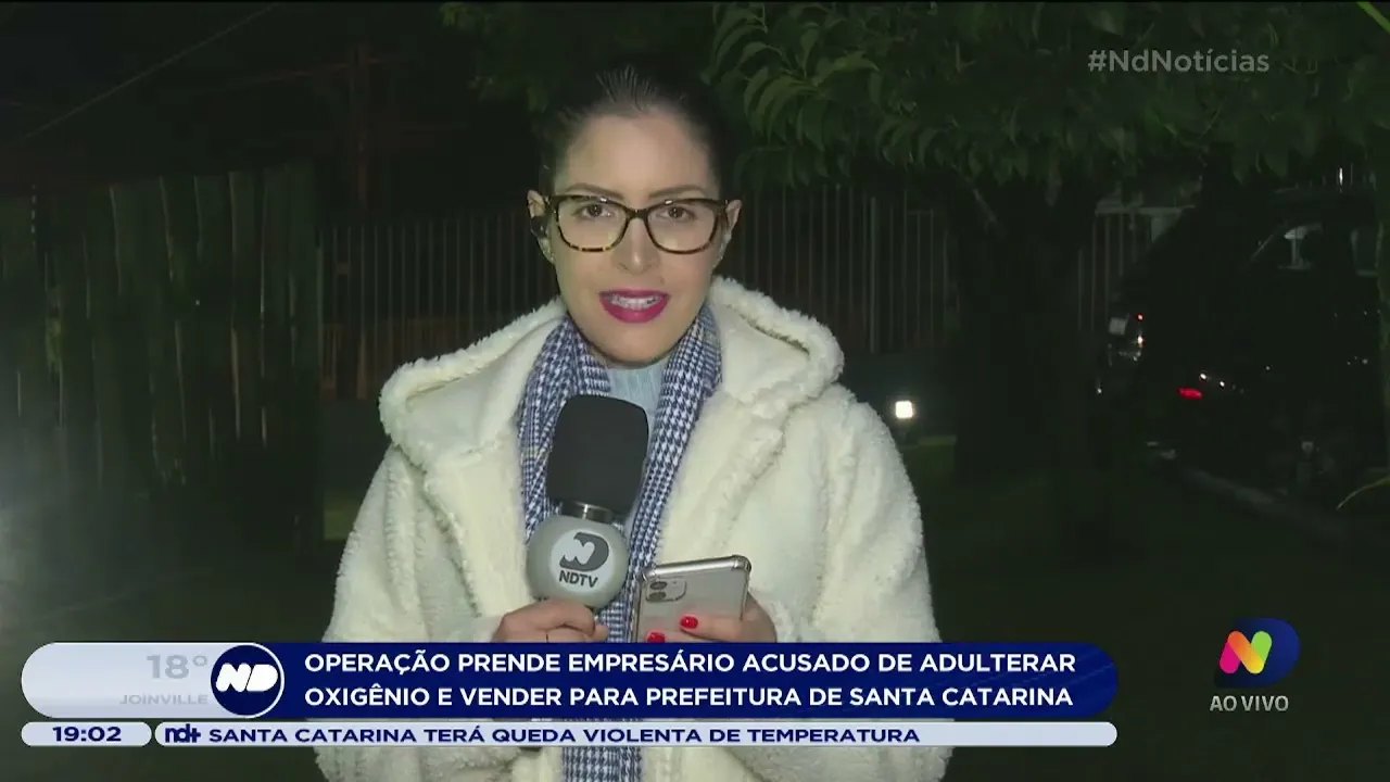Operação prende empresário acusado de vender oxigênio adulterado para prefeitura de Santa Catarina
