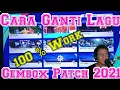 CARA GANTI LAGU PES 2021 GEMBOX PATCH PS3