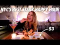 The Best STEAK Happy Hour in NYC STK Steakhouse