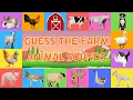 Lagu Guess The Farm Animal Sounds For Kids | 4K