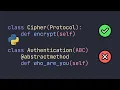 ABC or Protocol in Python Which is better and when should you use it