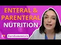 Practice Skills Enteral and Parenteral Nutrition - Fundamentals of Nursing LevelUpRN