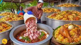 Andhra Style Viral Taj Chicken Biryani Bulk Making I Tirupati Street Food