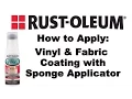 How to How to Paint Vinyl and Fabric with Rust-Oleum