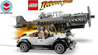 LEGO Indiana Jones 77012 Fighter Plane Chase - LEGO Speed Build Review