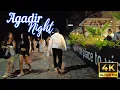Download Lagu Agadir, Morocco Night Walking Tour 2024【4K, 60fps】- Corniche Agadir Beach 🇲🇦 - جولة في كورنيش أكادير