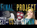 CS50 PYTHON FINAL PROJECT SOLUTION