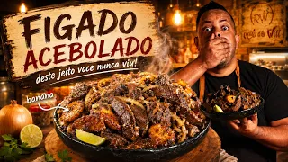 VOCÊ FEZ FÍGADO ACEBOLADO ERRADO A VIDA TODA E NÃO SABIA - OLHA SÓ ESTE INGREDIENTE