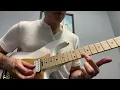 Download Lagu Descending Legato Rock Guitar Lick in A Minor (#2)