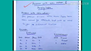 Problem with null values -