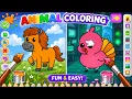 Horse Bird Coloring Challenge khelBadal