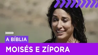 Zípora prega partida a Moisés e deixa-o sem roupas no rio | A Bíblia